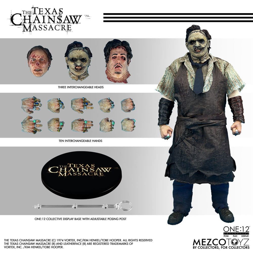 Leatherface One12 Collective The Texas Chainsaw Massacre (2003) Mezco Toyz 2