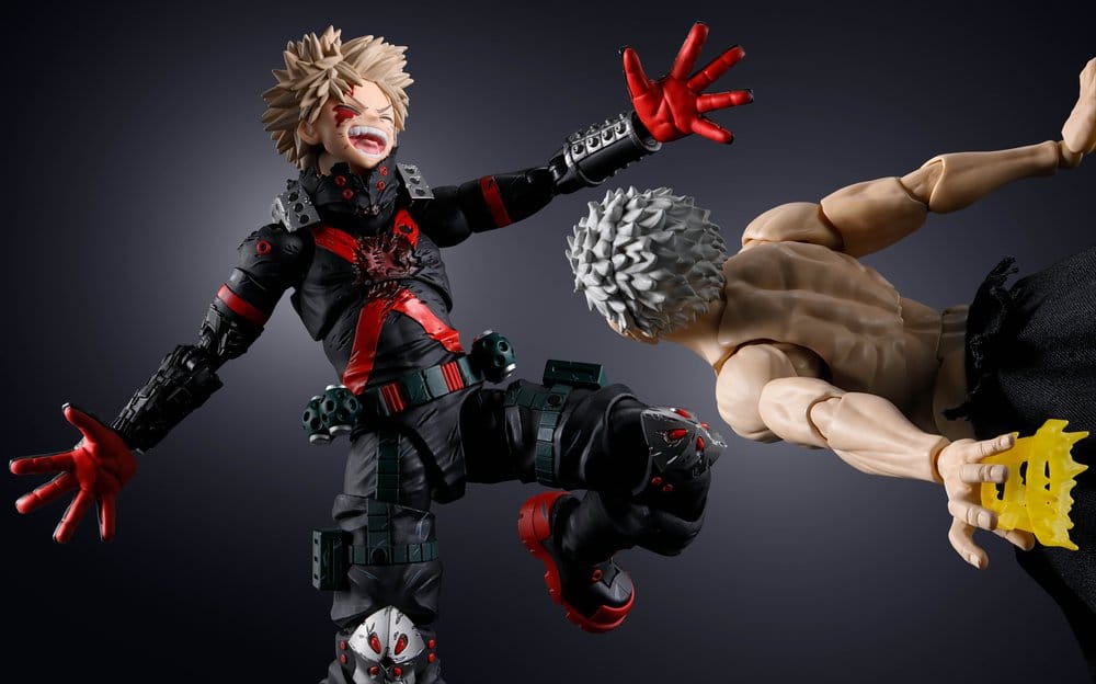 My Hero Academia Figura S.H.Figuarts All For One -Final Battle set- Tamashii Nations 6