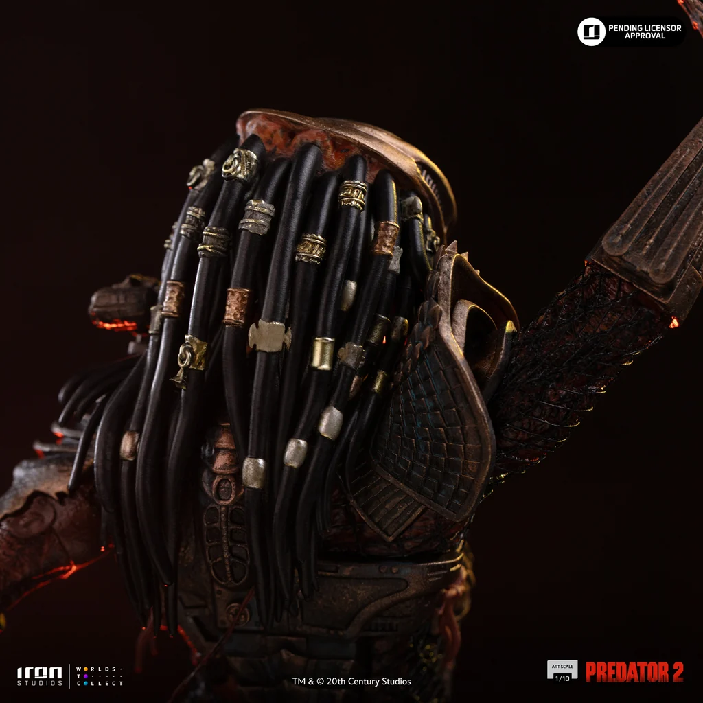 Predator 2 City Hunter Art Scale Estatua 1/10 Predator 43 cm Iron Studios 10