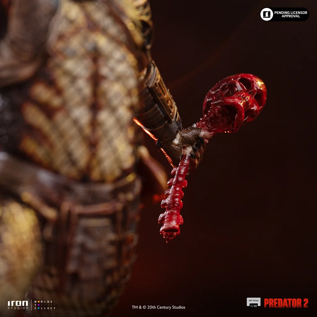 Predator 2 City Hunter Art Scale Estatua 1/10 Predator 43 cm Iron Studios 12