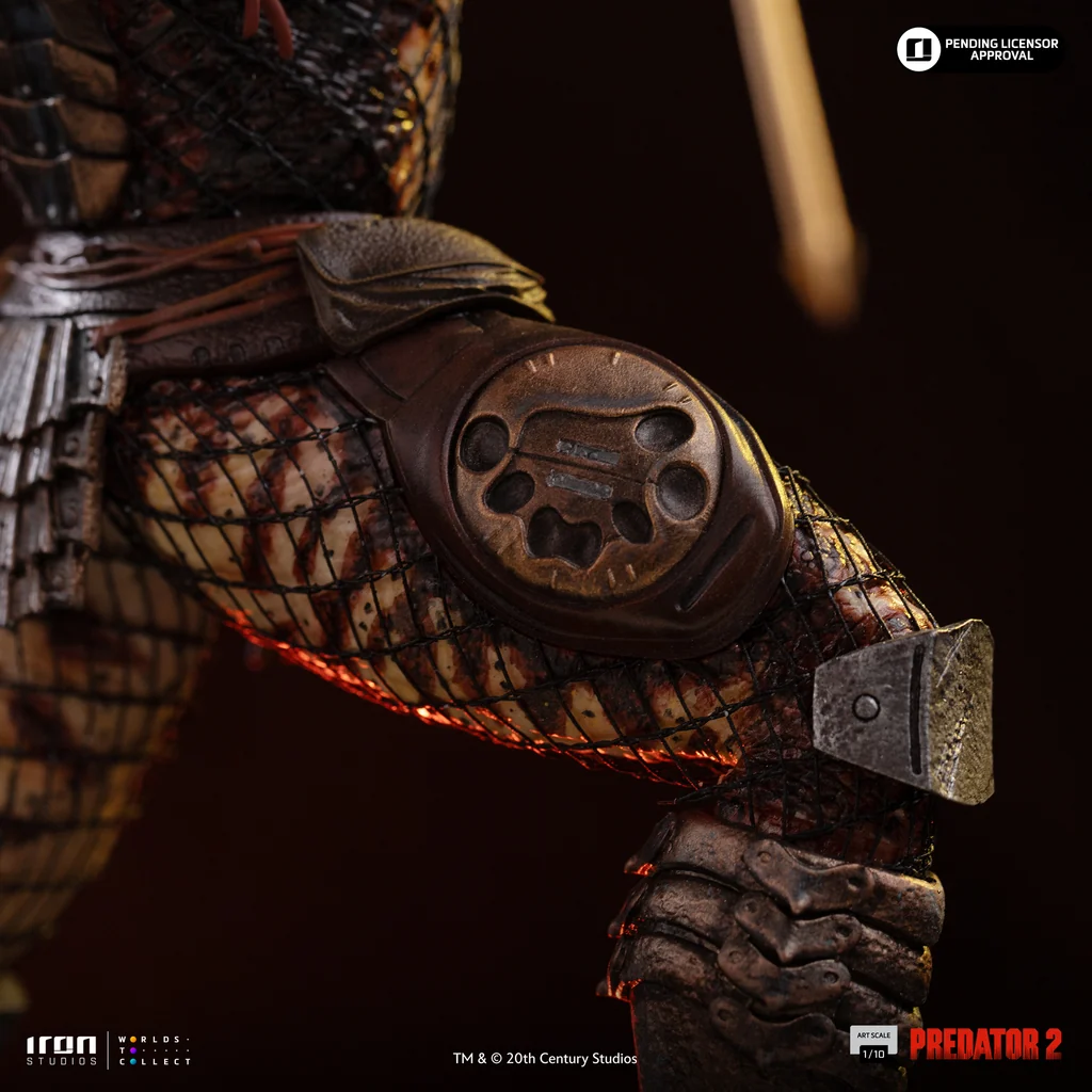 Predator 2 City Hunter Art Scale Estatua 1/10 Predator 43 cm Iron Studios 14