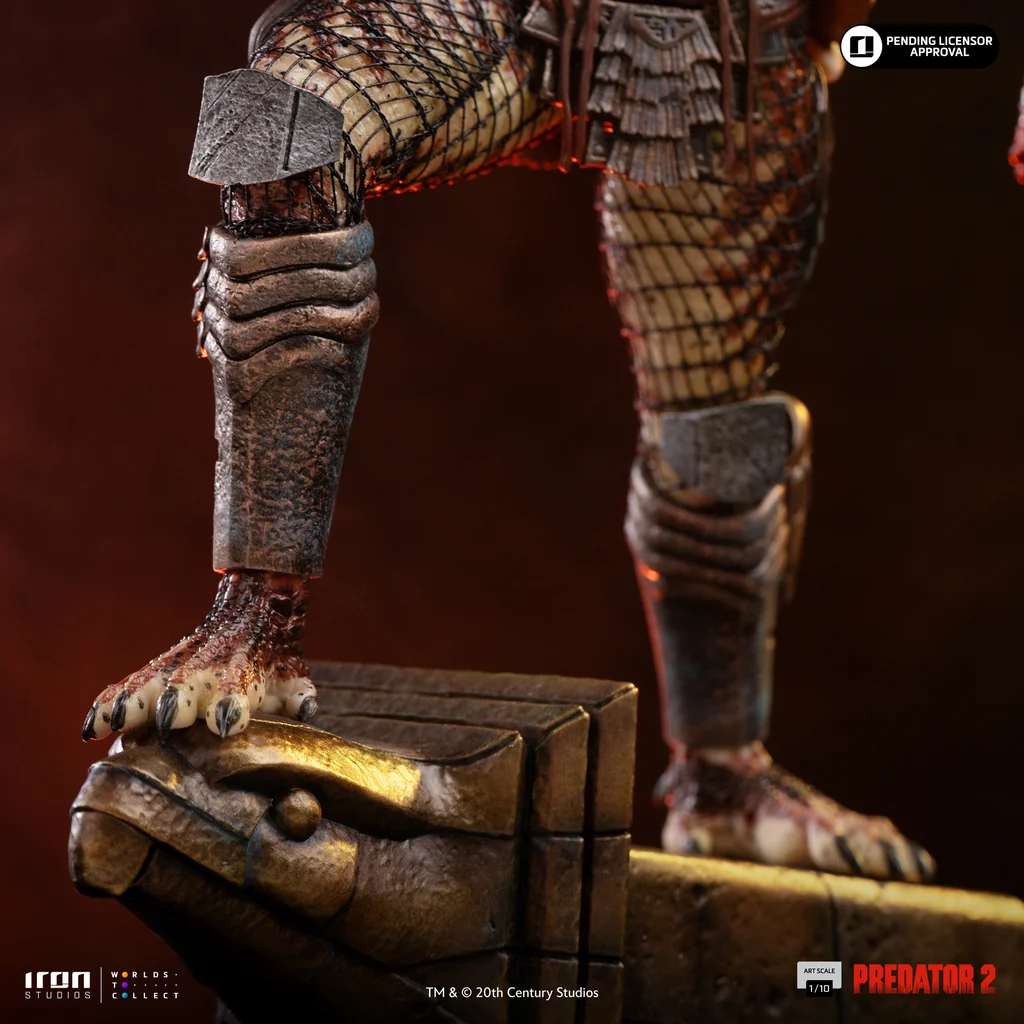 Predator 2 City Hunter Art Scale Estatua 1/10 Predator 43 cm Iron Studios 15