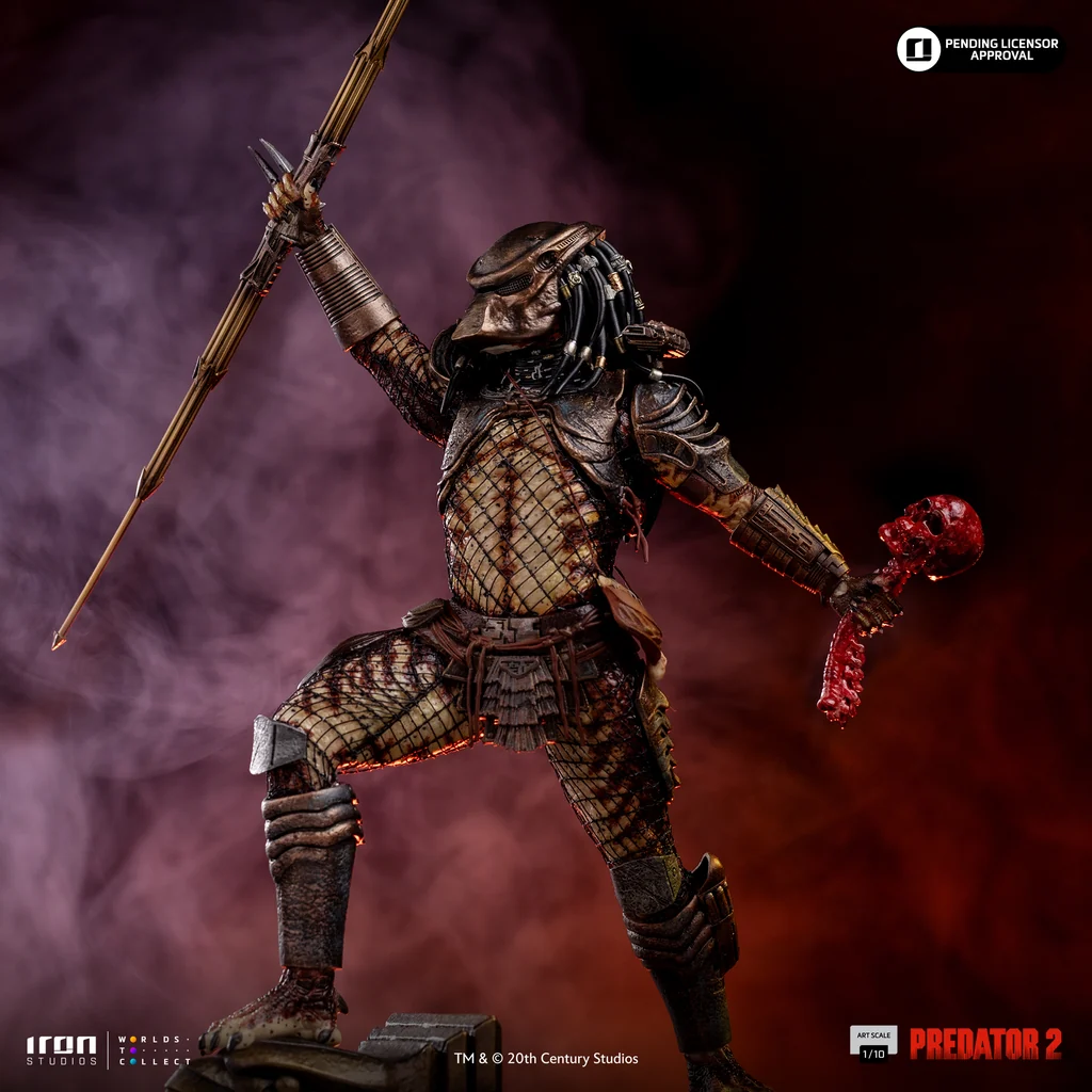 Predator 2 City Hunter Art Scale Estatua 1/10 Predator 43 cm Iron Studios 2