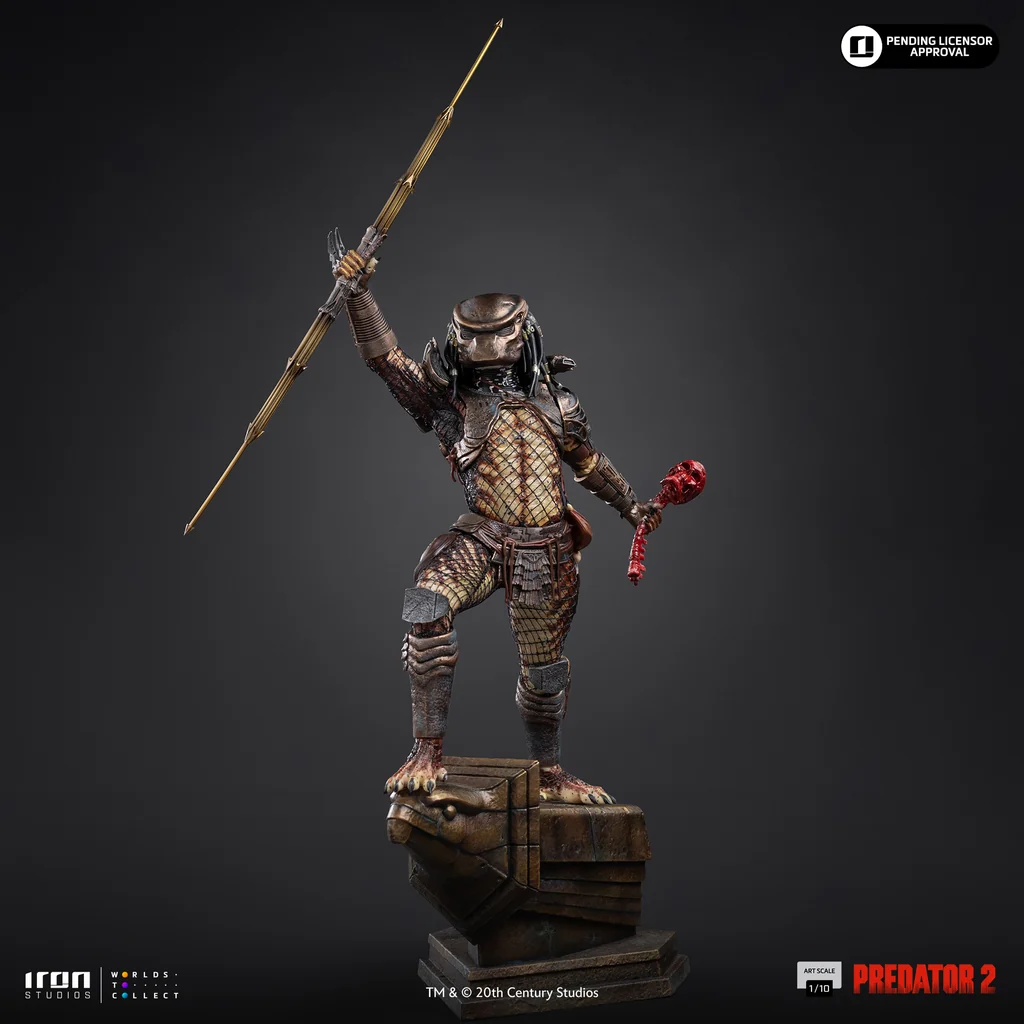 Predator 2 City Hunter Art Scale Estatua 1/10 Predator 43 cm Iron Studios 3
