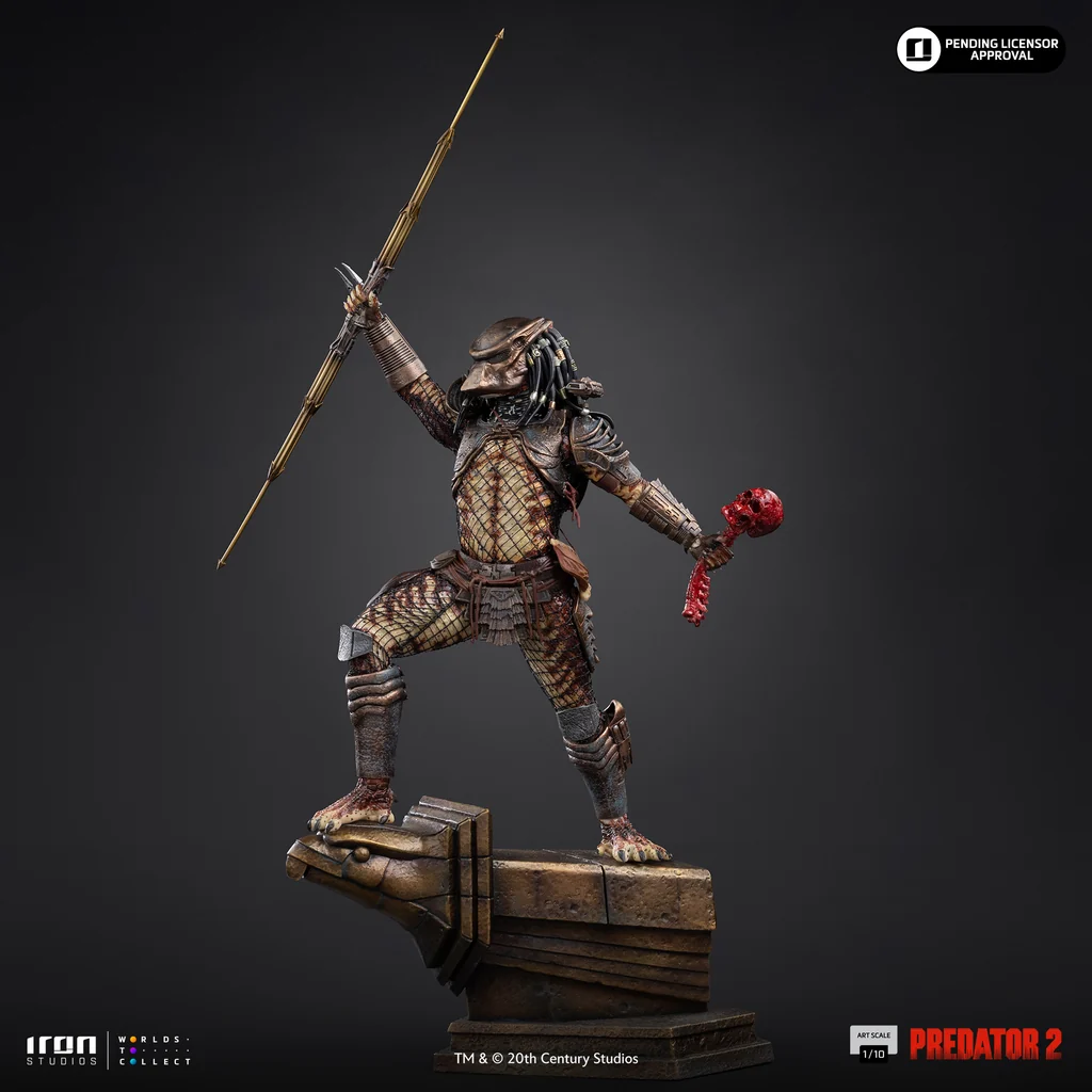 Predator 2 City Hunter Art Scale Estatua 1/10 Predator 43 cm Iron Studios 5