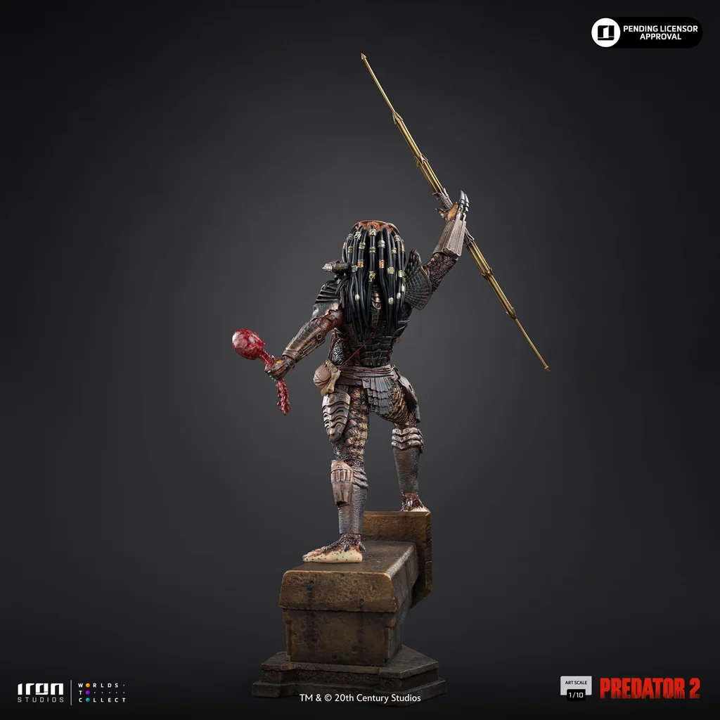 Predator 2 City Hunter Art Scale Estatua 1/10 Predator 43 cm Iron Studios 6