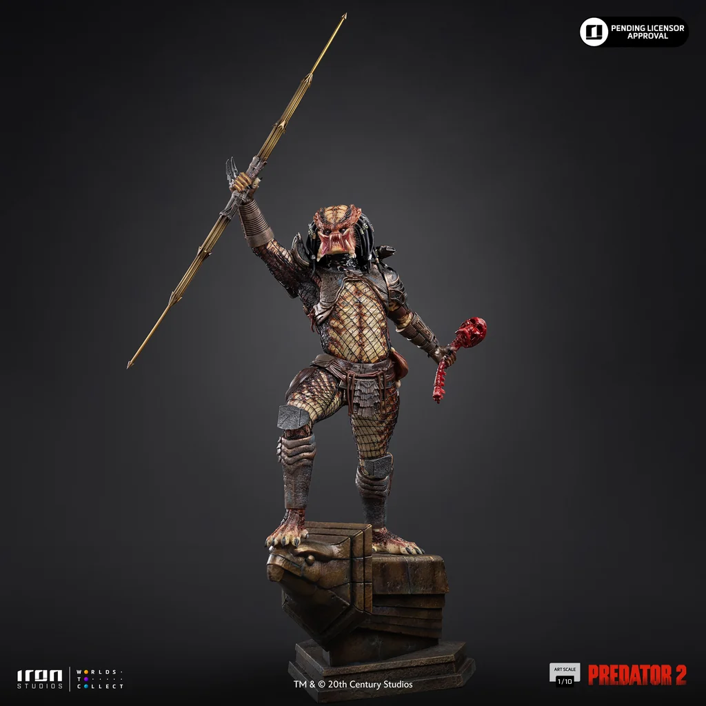 Predator 2 City Hunter Art Scale Estatua 1/10 Predator 43 cm Iron Studios - Imagen 8