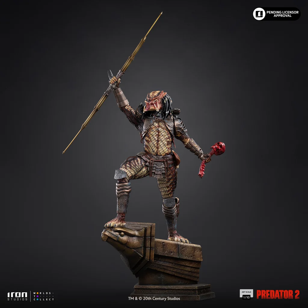 Predator 2 City Hunter Art Scale Estatua 1/10 Predator 43 cm Iron Studios - Imagen 9