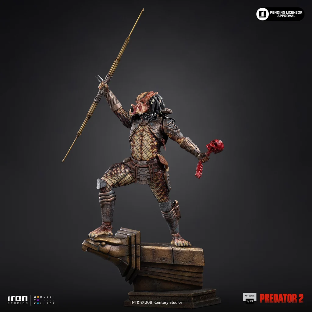 Predator 2 City Hunter Art Scale Estatua 1/10 Predator 43 cm Iron Studios 9