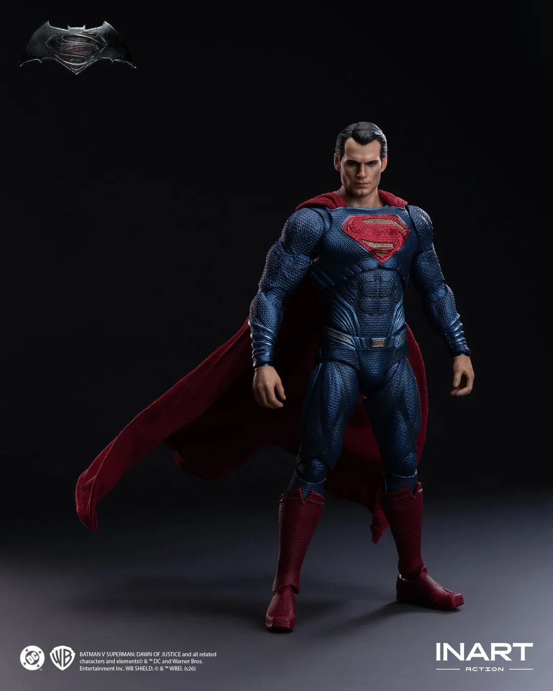 Superman - Batman v Superman Dawn of Justice 1/12 Action Figure Inart 10