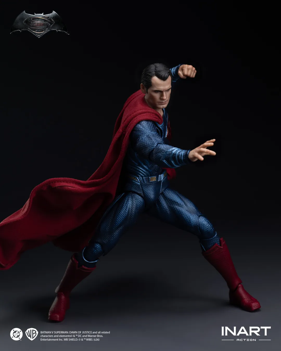 Superman - Batman v Superman Dawn of Justice 1/12 Action Figure Inart 11