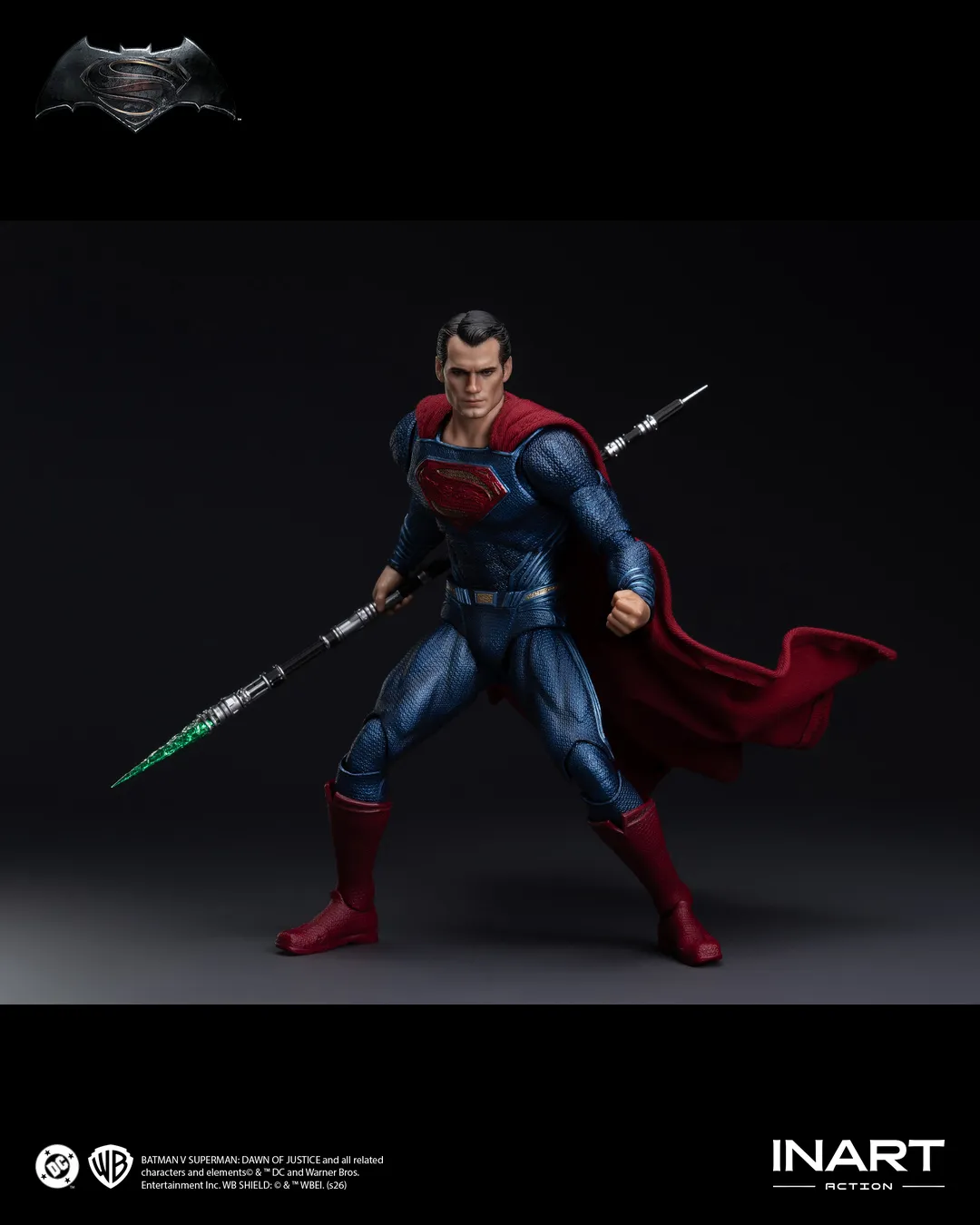Superman - Batman v Superman Dawn of Justice 1/12 Action Figure Inart 12