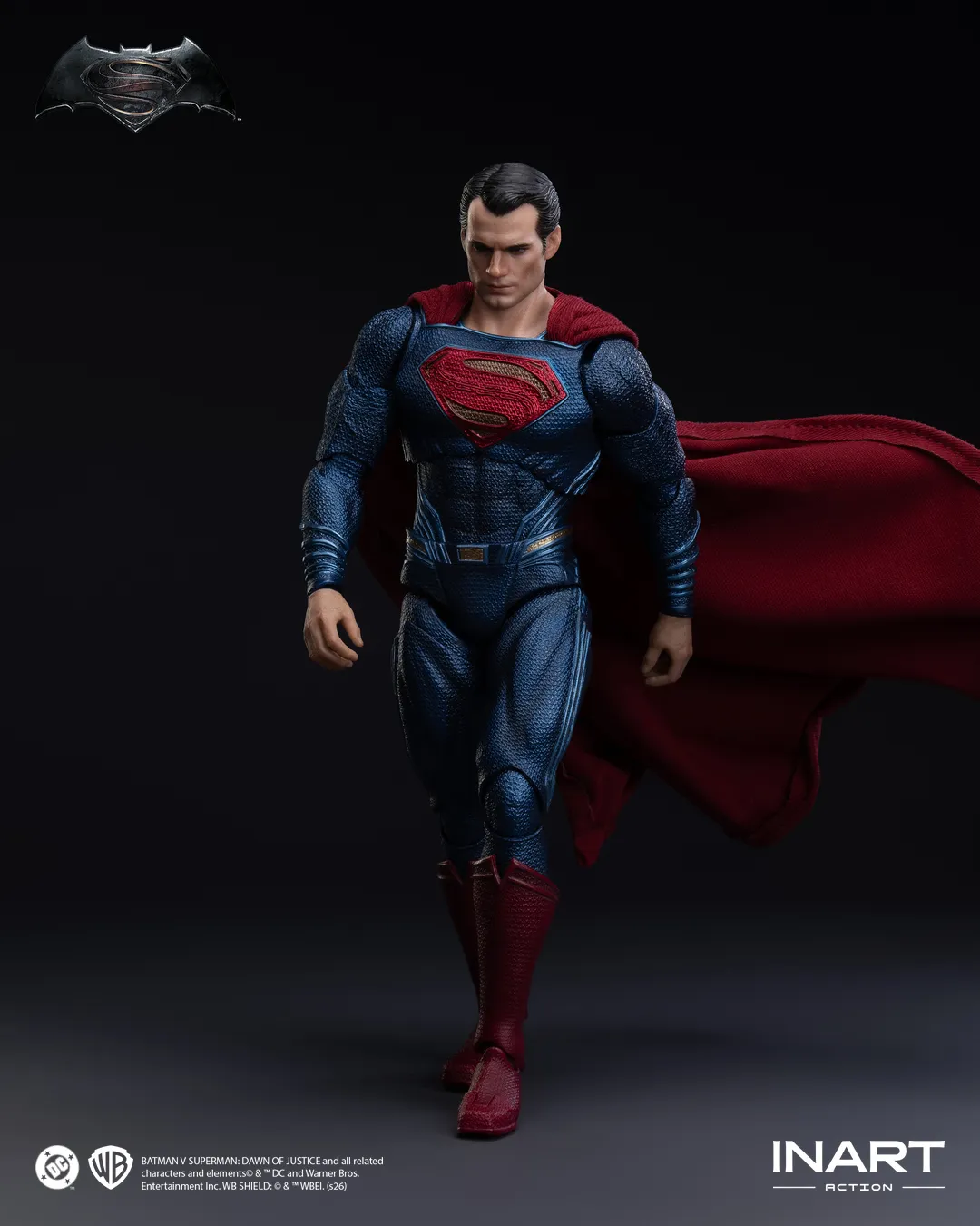 Superman - Batman v Superman Dawn of Justice 1/12 Action Figure Inart 13