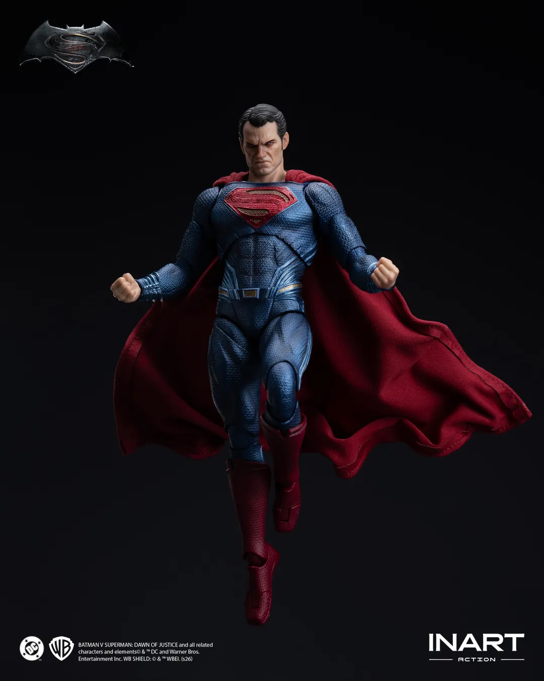 Superman - Batman v Superman Dawn of Justice 1/12 Action Figure Inart 14