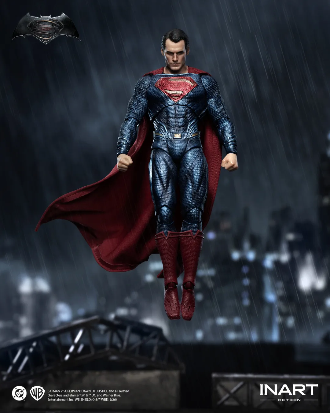 Superman - Batman v Superman Dawn of Justice 1/12 Action Figure Inart 15