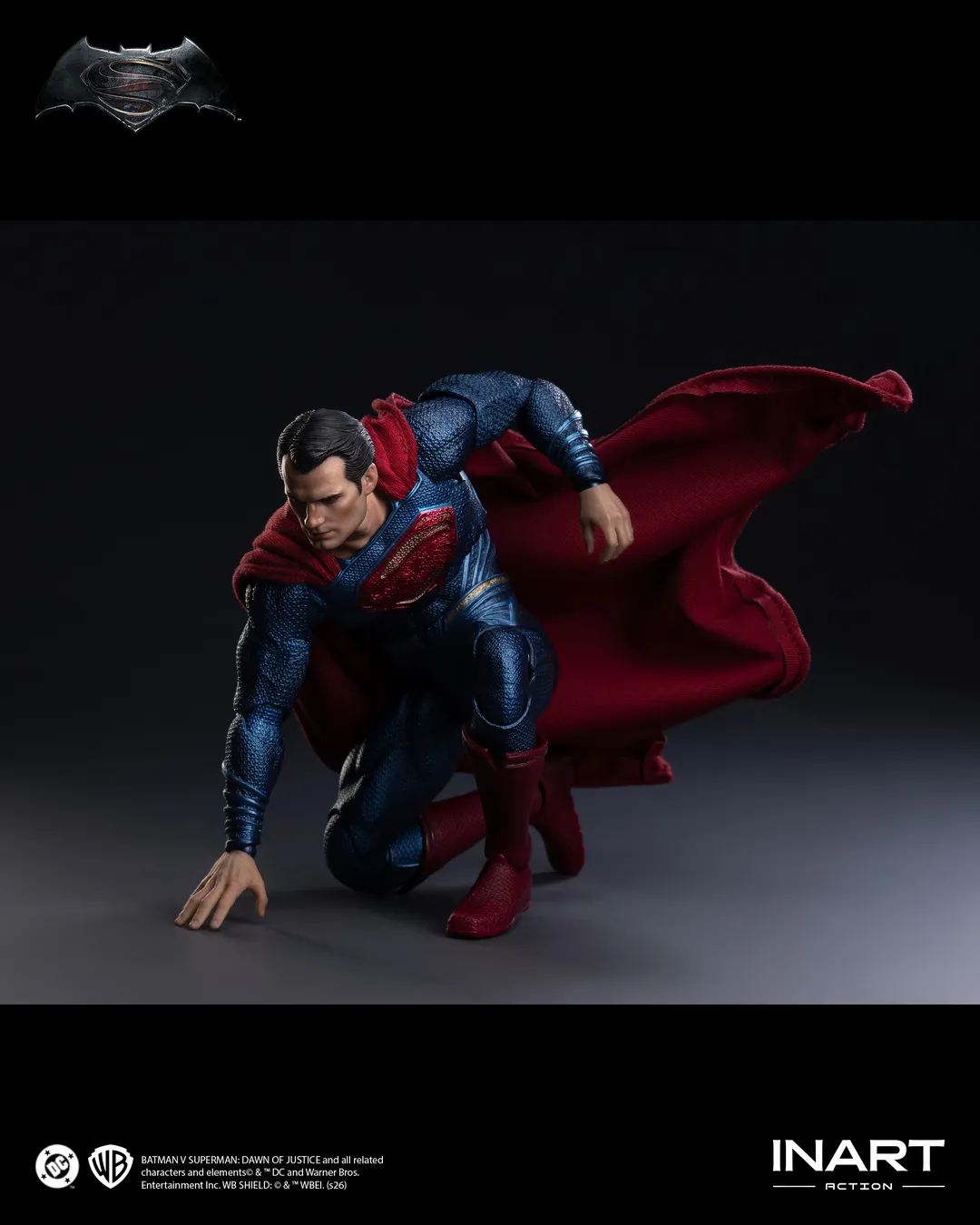 Superman - Batman v Superman Dawn of Justice 1/12 Action Figure Inart 2