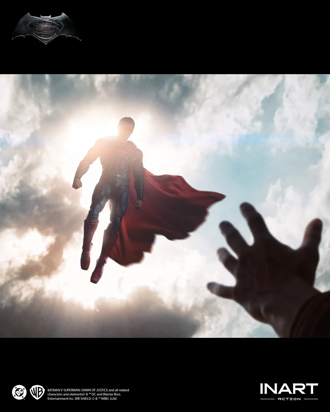 Superman - Batman v Superman Dawn of Justice 1/12 Action Figure Inart 20