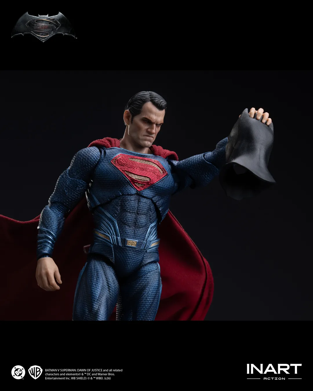 Superman - Batman v Superman: Dawn of Justice 1/12 Action Figure Inart - Imagen 4