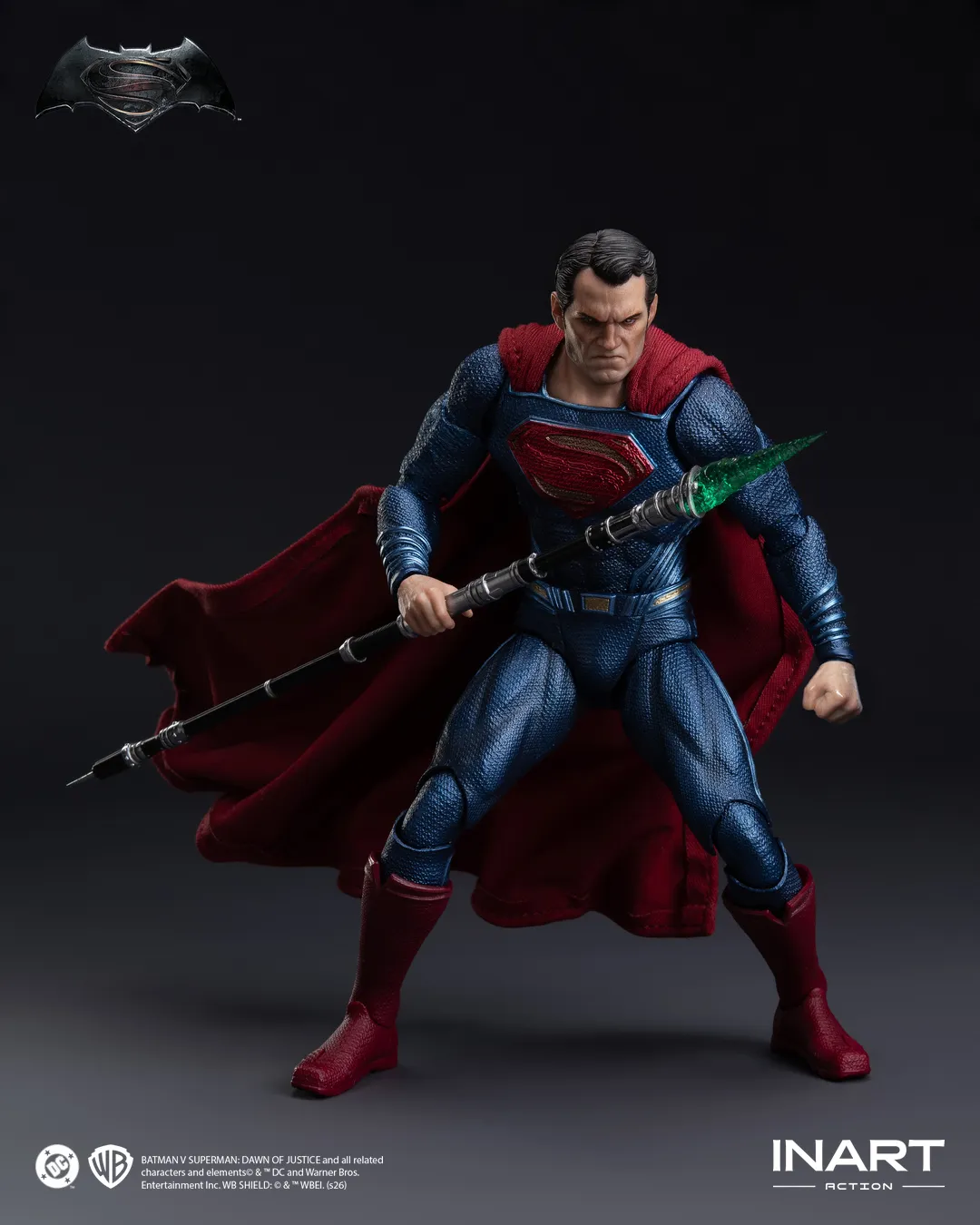 Superman - Batman v Superman Dawn of Justice 1/12 Action Figure Inart 4