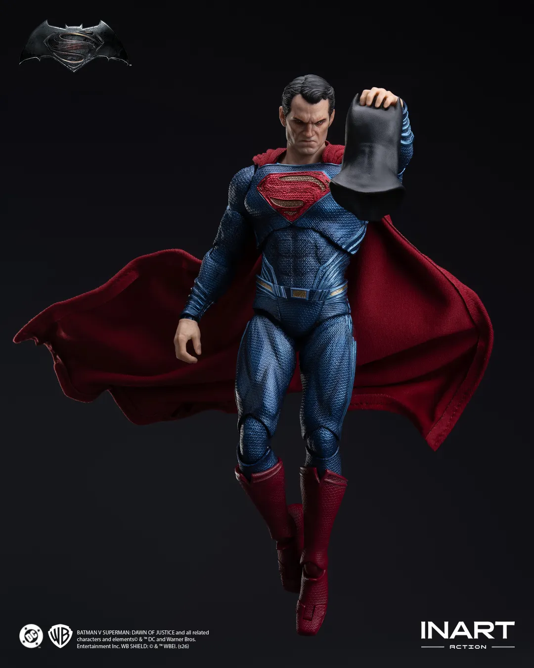 Superman - Batman v Superman: Dawn of Justice 1/12 Action Figure Inart - Imagen 9