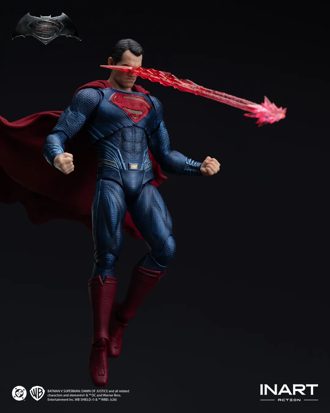Superman - Batman v Superman: Dawn of Justice 1/12 Action Figure Inart - Imagen 10
