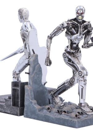 Terminator 2 Sujetalibros T-1000 vs T-800 19 cm Nemesis Now
