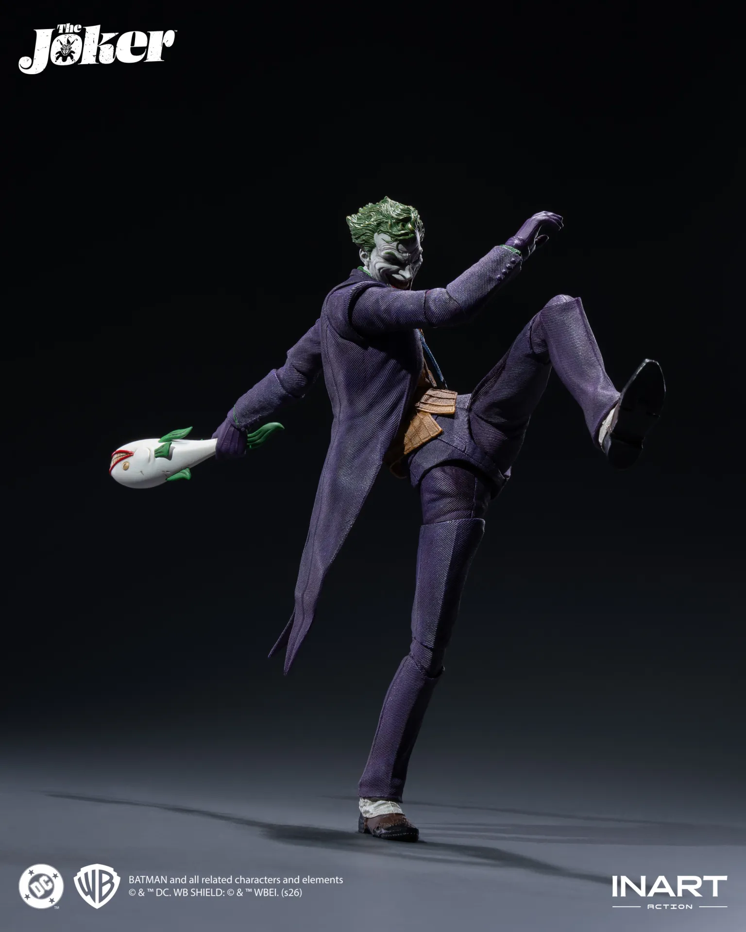 The Joker 1/12 DC Comics Inart - Imagen 2