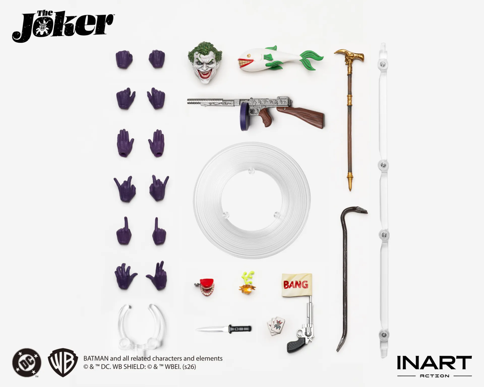 The Joker 1/12 DC Comics Inart 10