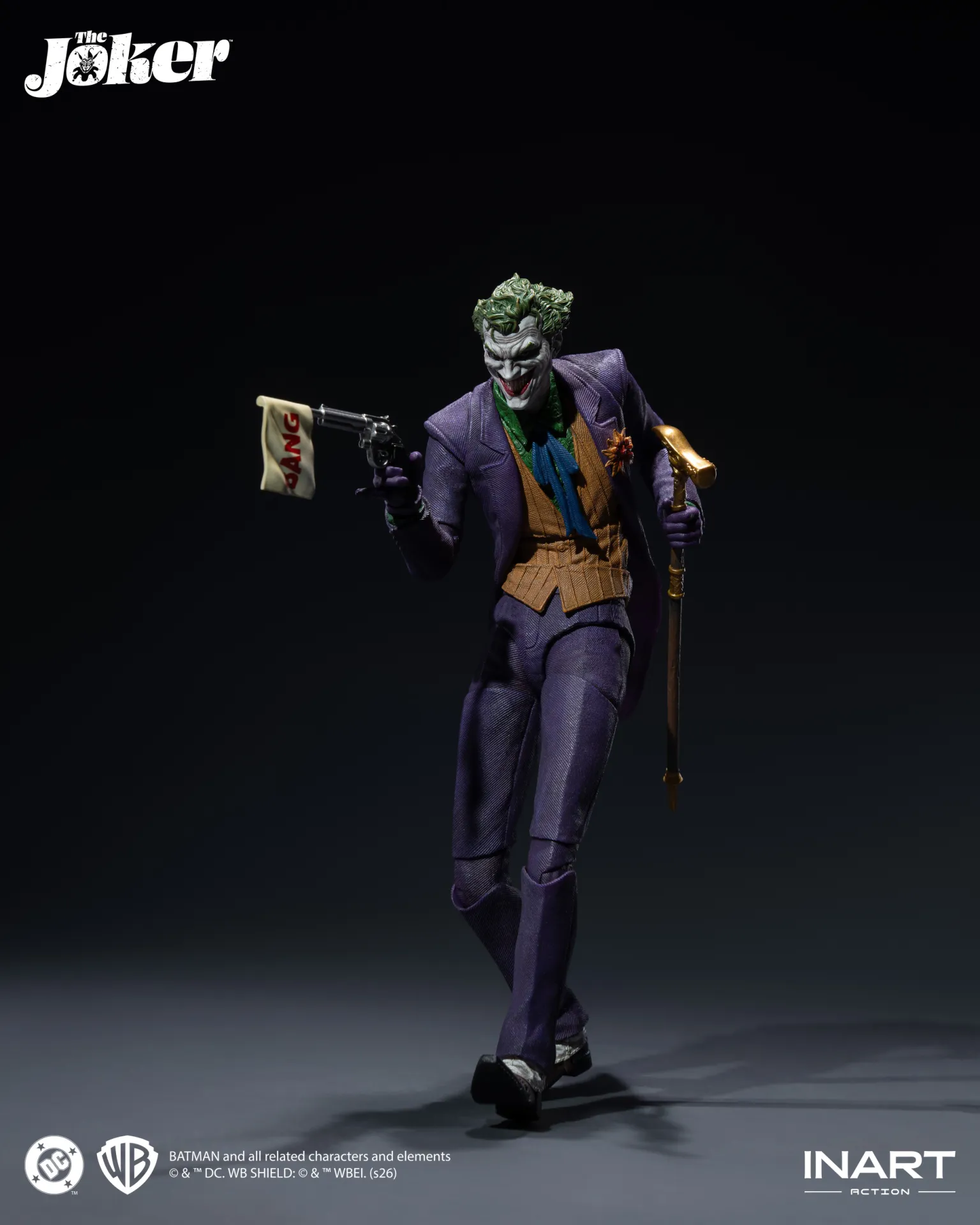 The Joker 1/12 DC Comics Inart 3