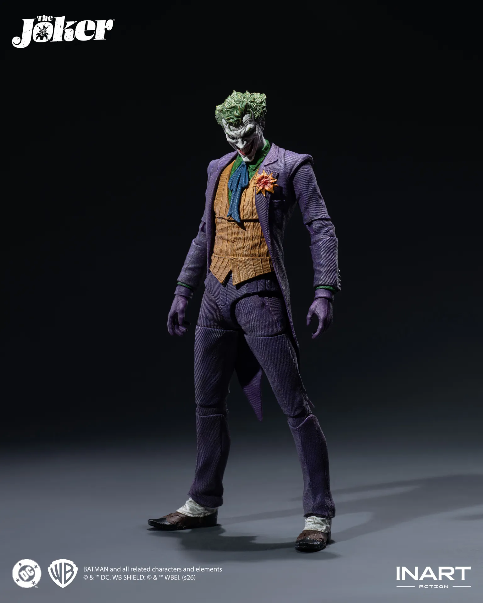The Joker 1/12 DC Comics Inart - Imagen 5