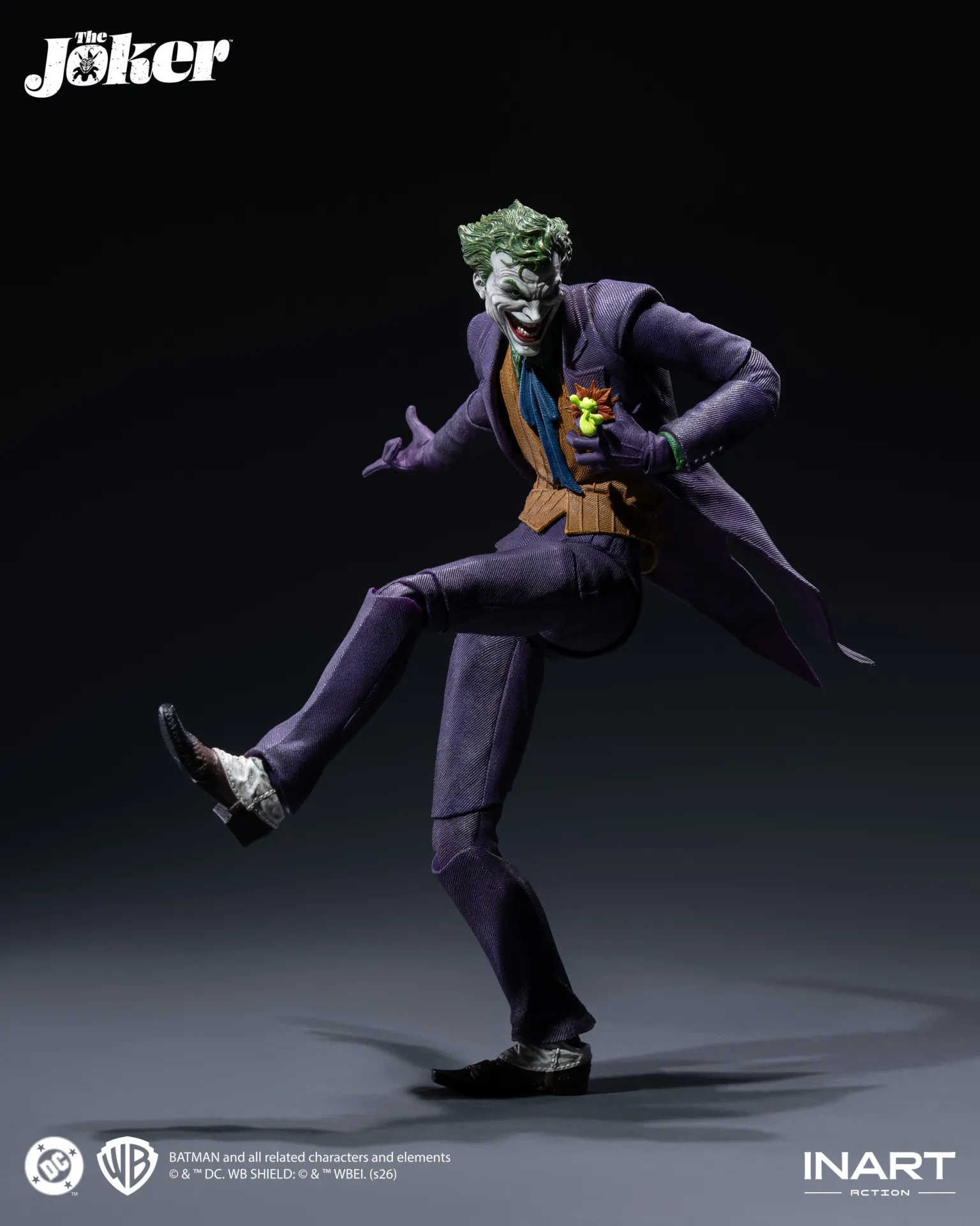 The Joker 1/12 DC Comics Inart - Imagen 6