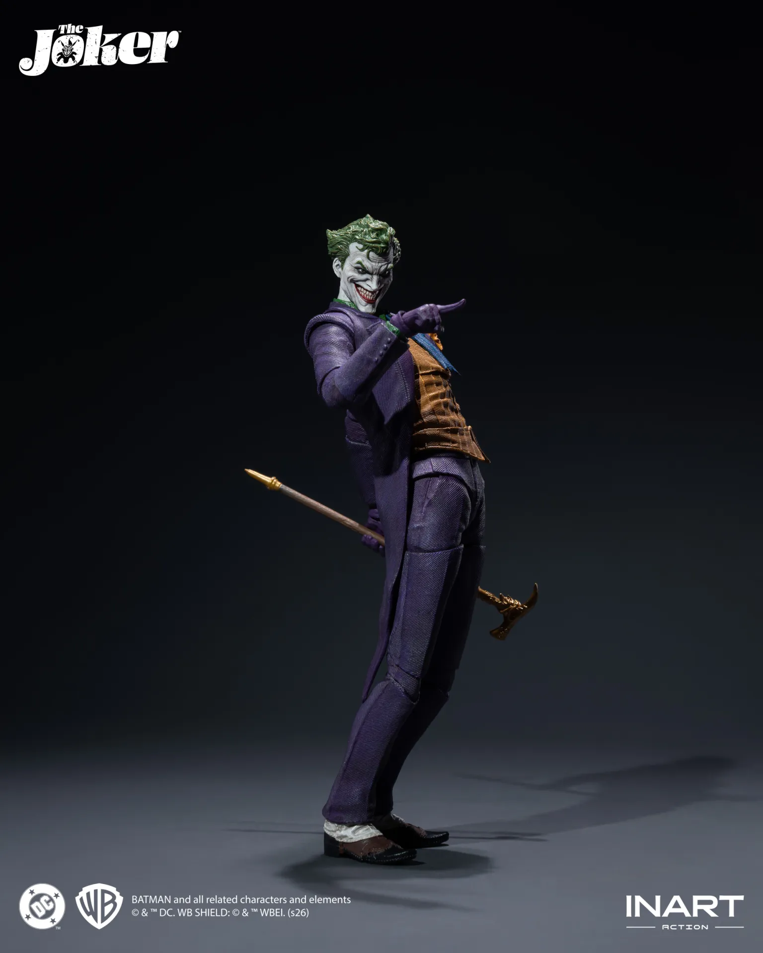 The Joker 1/12 DC Comics Inart - Imagen 7
