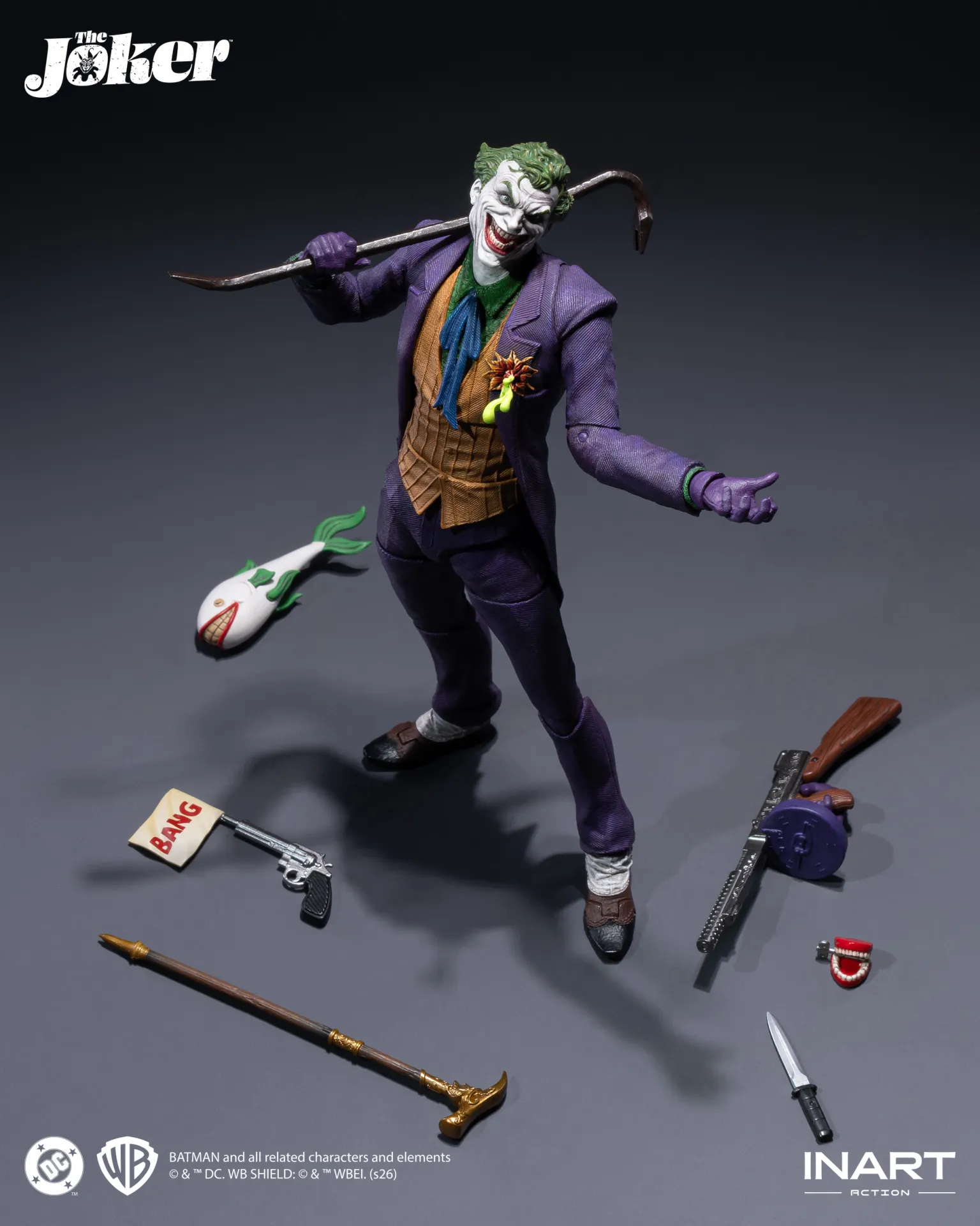 The Joker 1/12 DC Comics Inart 9
