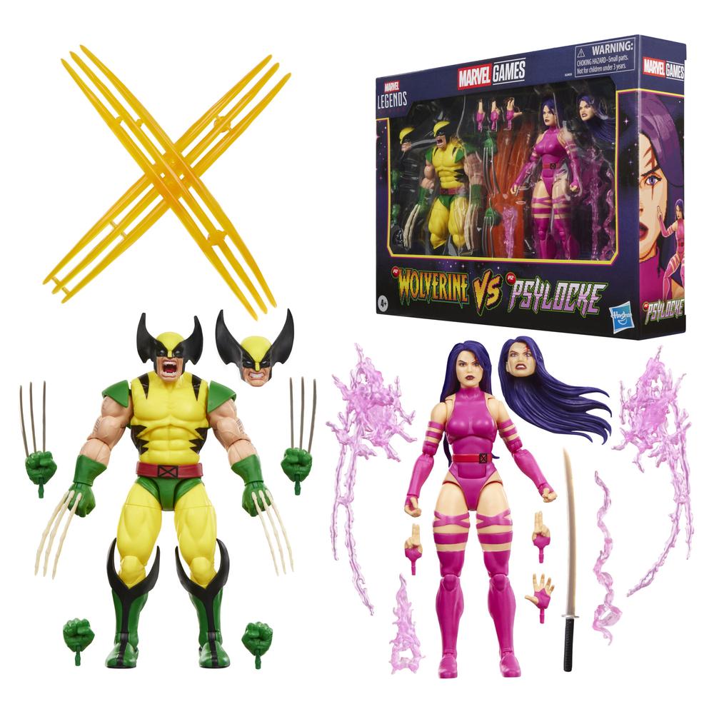 Wolverine vs Psylocke (Player 2) -Gamerverse- Marvel Legends Series Hasbro 1