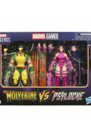 Wolverine vs Psylocke (Player 2) -Gamerverse- Marvel Legends Series Hasbro