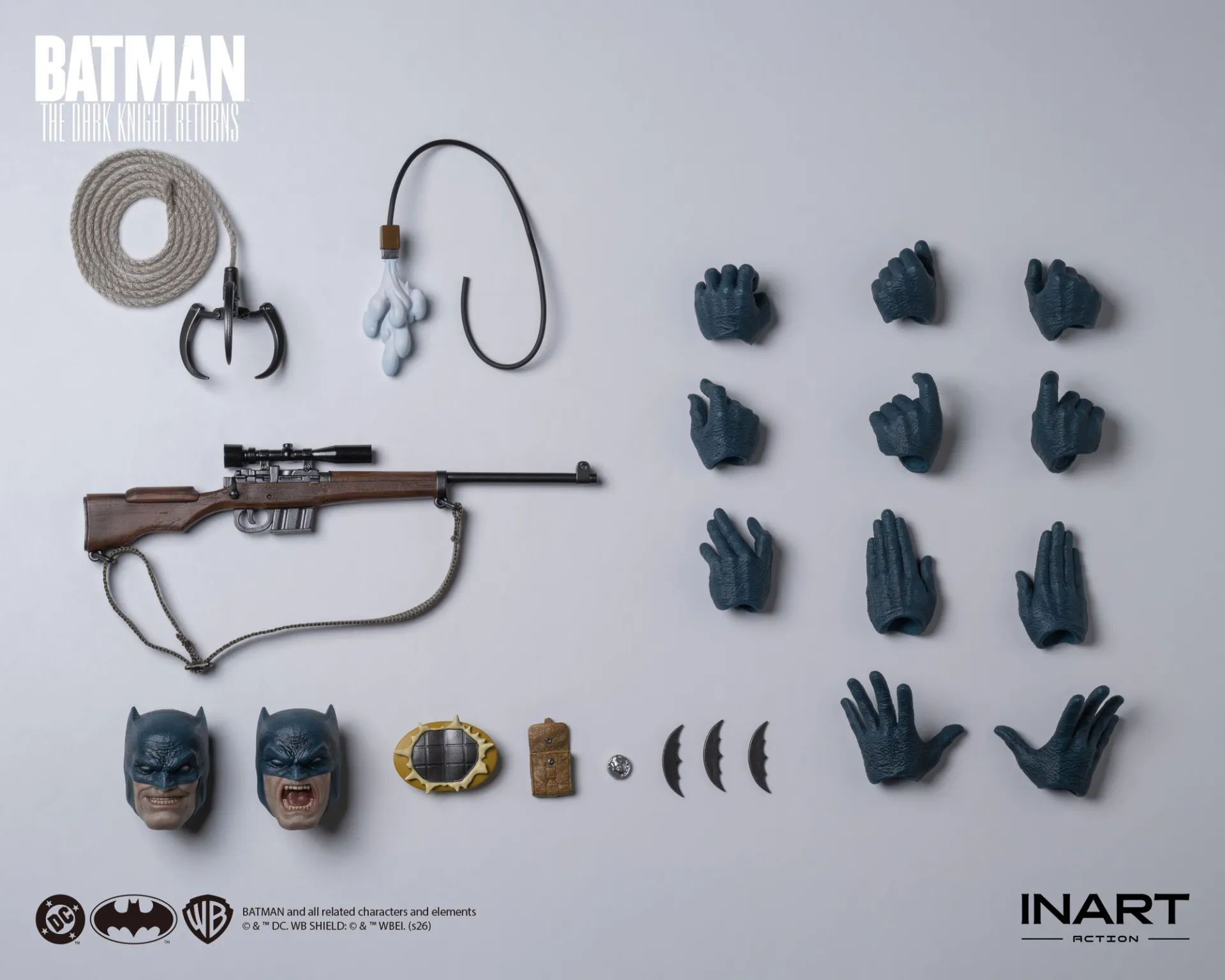 Batman The Dark Knight Returns (Blue Suit) 1/12 Inart 8