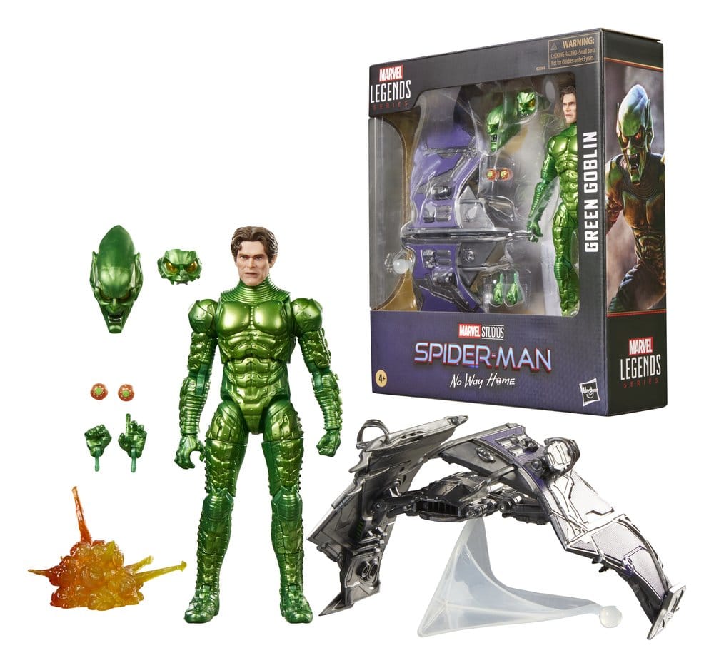 Green Goblin Spider-Man: No Way Home Marvel Legends Series Hasbro - Imagen 2