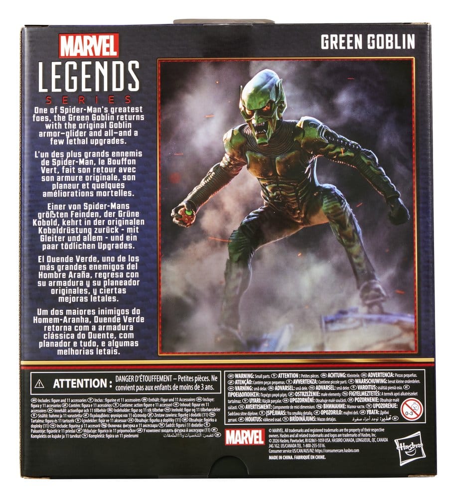 Green Goblin Spider-Man No Way Home Marvel Legends Series Hasbro 13