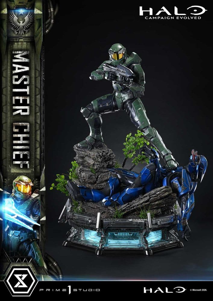 Halo Ultimate Premium Masterline Series Estatua 14 Campaign Evolved Master Chief Bonus Version 78 cm 11