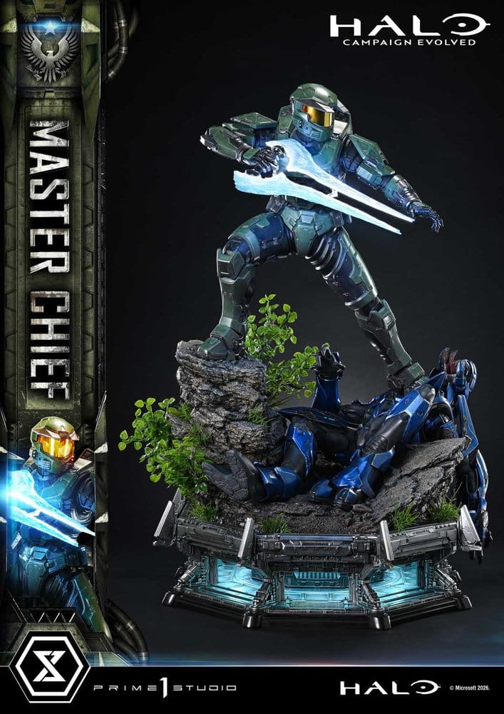 Halo Ultimate Premium Masterline Series Estatua 14 Campaign Evolved Master Chief Bonus Version 78 cm 13