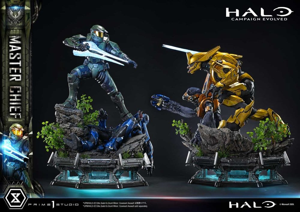 Halo Ultimate Premium Masterline Series Estatua 14 Campaign Evolved Master Chief Bonus Version 78 cm 16