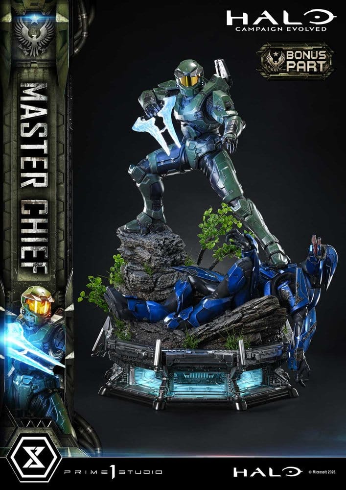 Halo Ultimate Premium Masterline Series Estatua 14 Campaign Evolved Master Chief Bonus Version 78 cm 17