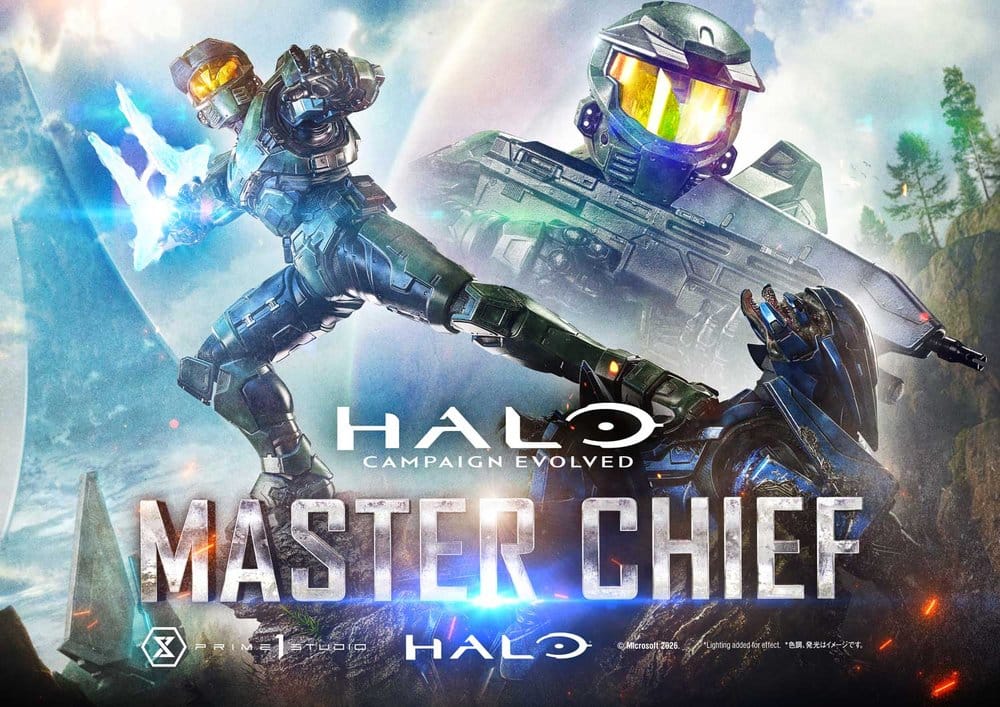 Halo Ultimate Premium Masterline Series Estatua 1/4 Campaign Evolved Master Chief Bonus Version 78 cm - Imagen 3