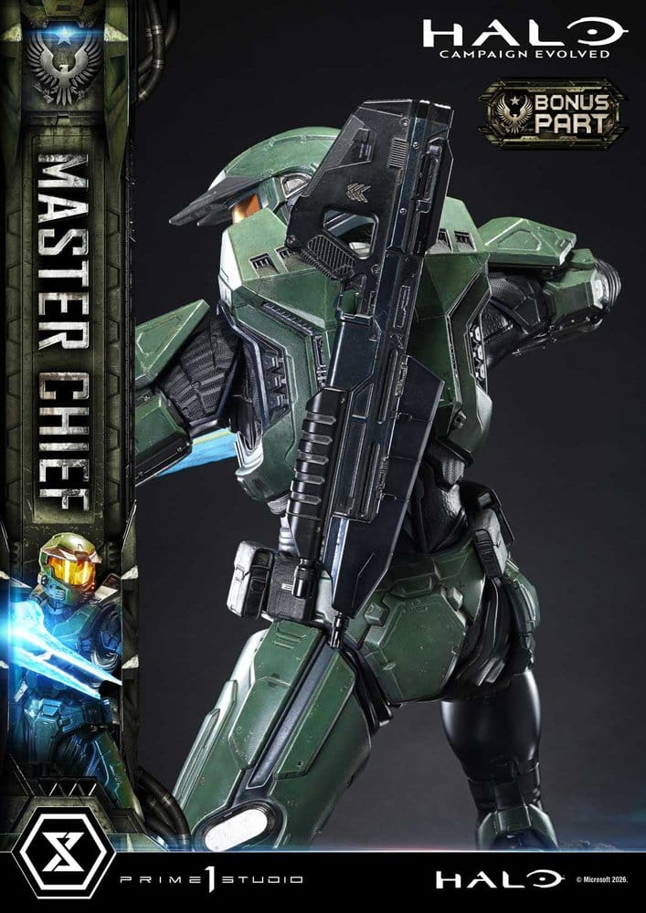 Halo Ultimate Premium Masterline Series Estatua 1/4 Campaign Evolved Master Chief Bonus Version 78 cm - Imagen 19