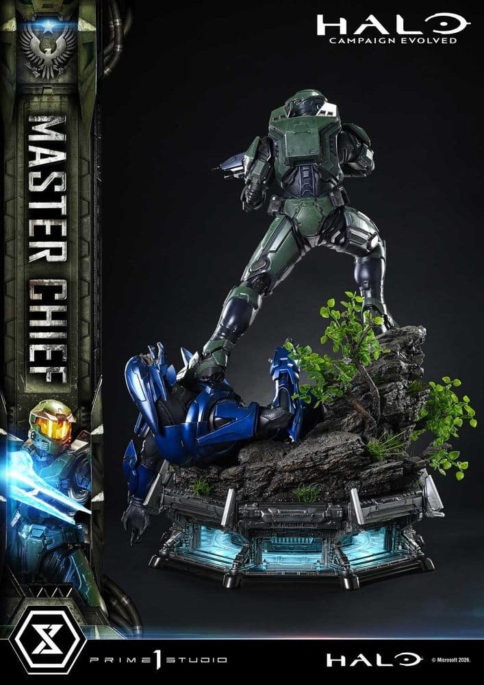 Halo Ultimate Premium Masterline Series Estatua 1/4 Campaign Evolved Master Chief Bonus Version 78 cm - Imagen 22