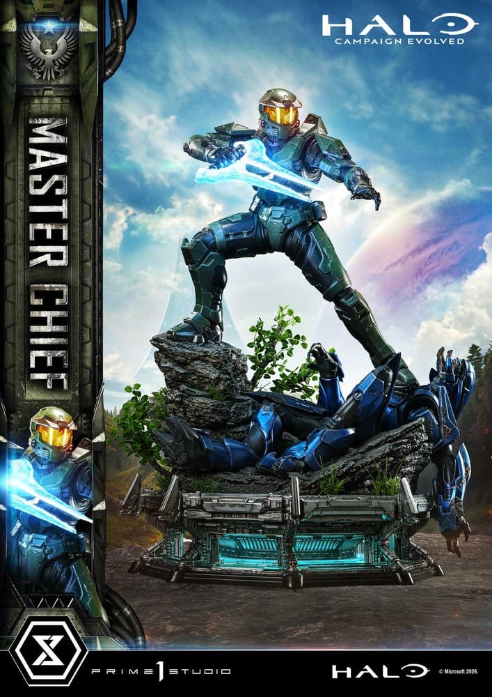Halo Ultimate Premium Masterline Series Estatua 14 Campaign Evolved Master Chief Bonus Version 78 cm 5