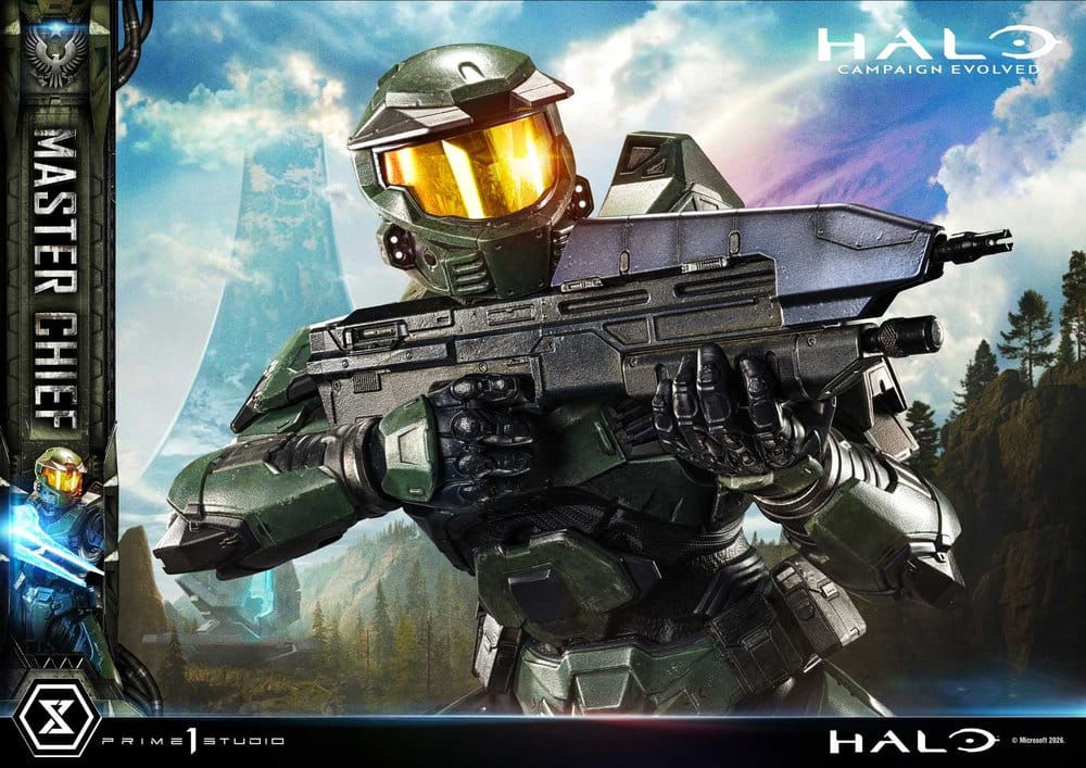 Halo Ultimate Premium Masterline Series Estatua 14 Campaign Evolved Master Chief Bonus Version 78 cm 7