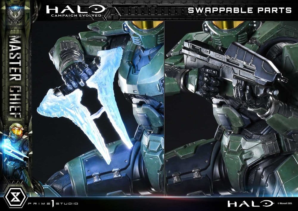Halo Ultimate Premium Masterline Series Estatua 1/4 Campaign Evolved Master Chief Bonus Version 78 cm - Imagen 10