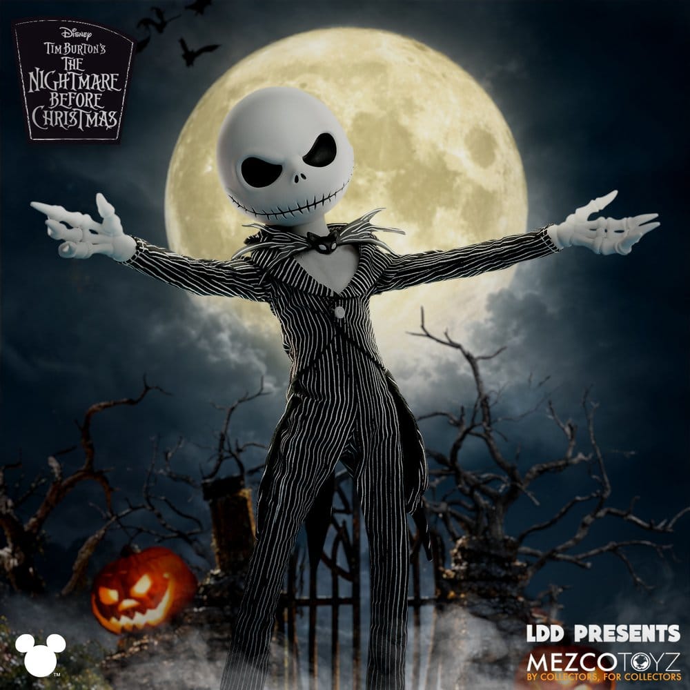 Jack Skellington Living Dead Dolls The Nightmare Before Christmas Mezco Toys 4
