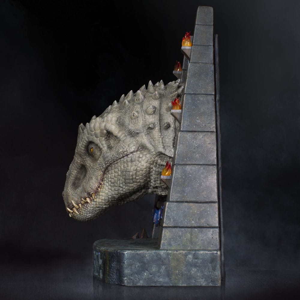 Jurassic World Estatua Busto Indominus Rex 27 cm Doctor Collector 1